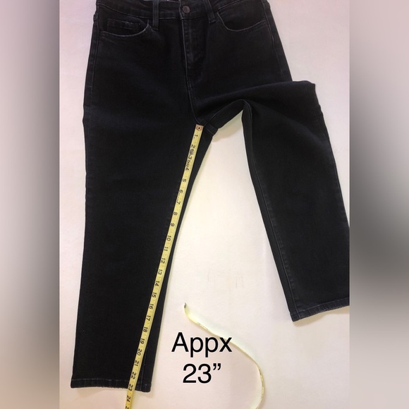 FLYING MONKEY Ankle Cropped/Capri-Length Black Jeans (29) - Picture 11 of 16